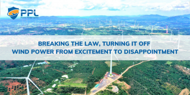Breaking the law, turning it off - Wind power from excitement to disappointment